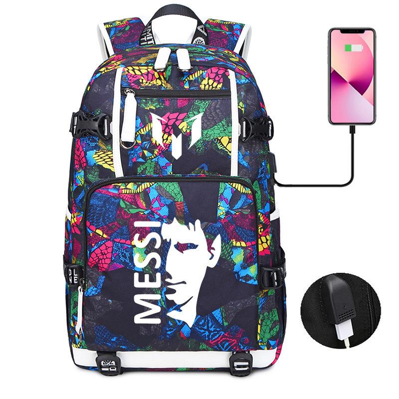 Školská batohová súprava pre študentov, 3 kusy, veľkokapacitná školská taška z oxfordskej látky s ramenným popruhom a peračníkom