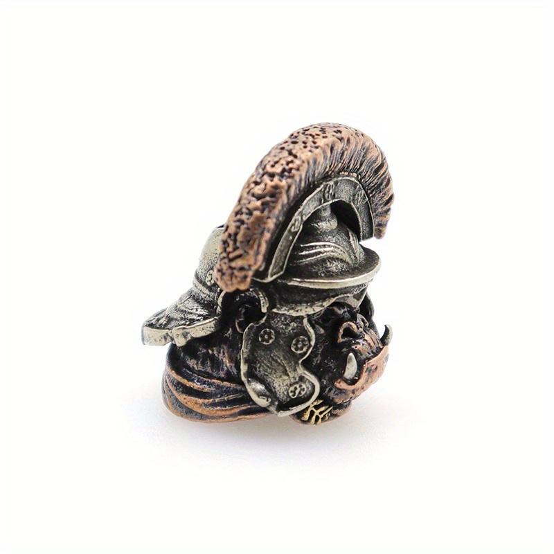 

1 шт. Подвеска-горилла из винтажной латуни с отверстием 6 мм, аксессуары для DIY, брелок, ожерелье, подвеска для бисероплетения, подвески для рюкзака, винтажная латунь 1pcs