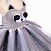 Kids Animal Raccoon Costume Dress for Role Playing Stage Performance Childrens Day
