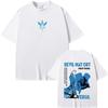 Summer New Anime Devil May Cry Son of Sparda Vergil T-shirt Men Women Harajuku Hip Hop Punk T-shirt Retro Vintage Graphic Oversized T Shirt
