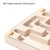 Pädagogisches Holz Labyrinth Brettspiel Laufkugel Labyrinth für Kleinkinder Verbessert Hand-Auge-Koordination Räumliches Kognitives Geschick