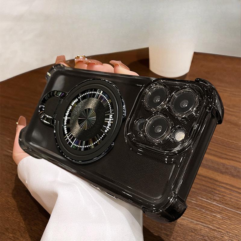 

Подходит для Apple 15 Чехол для мобильного телефона Iphone14 Круглый невидимый кронштейн 13 Четырехугольная подушка безопасности Anti-Fall 12/11 Прозрачный X iPhone SE (second generation)