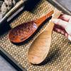 Nanmu Fish-shaped Creative Rice  Spoon Rice Paddle Hand-carved Wooden Spoon Tableware Kitchen