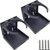 YOOHUA 2PCS Cup Holder Folding Drink Holders Car Cup Holder for Caravan Trucks Car RVs Vans Marine Boat Home Office