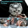 Cat Muzzle Anti-Bite Breathable Protective Space Hood Mask Cover Muzzle Helmet Cat Grooming Transparent Space Hood Pets Supplies