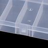 Transparent 5 Compartments Fishing Tackle Box Storage Case Fly Fishing Lure Spoon Hook Bait Case Boxes Fishing Accessories Tools