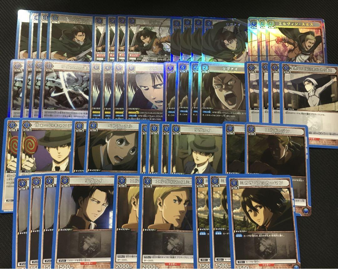 

[Б/У] Union Arena Леви Колода Атака Титанов Синяя