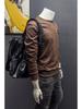 2024 Men's Crew Neck Sweatshirt: Spring/Autumn Casual Long Sleeve Pullover