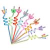 Creative Straws Butterfly Shaped Straws Party Shaped Straws Children Shaped Straws