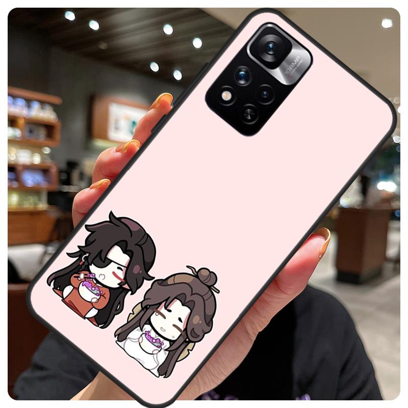 Tian Guan Ci Fu hua cheng xie lian For Redmi Note 11 Pro Case For Redmi Note 12 8 9 10 Pro 8T 9S 10S 11S 12S 12C 9C 10C Coque
