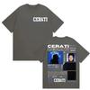 Rapper Gustavo Cerati Tour Album Graphic TShirt Men Fashion Oversized Cotton Tshirts Vintage 2026 Summer Short Sleeve Top