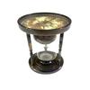 Brass Compass Sand Timer 15.24 cm Nautical Desk Decor, Maritime Birthdays, Anniversaries, Graduations, Retirements Gift