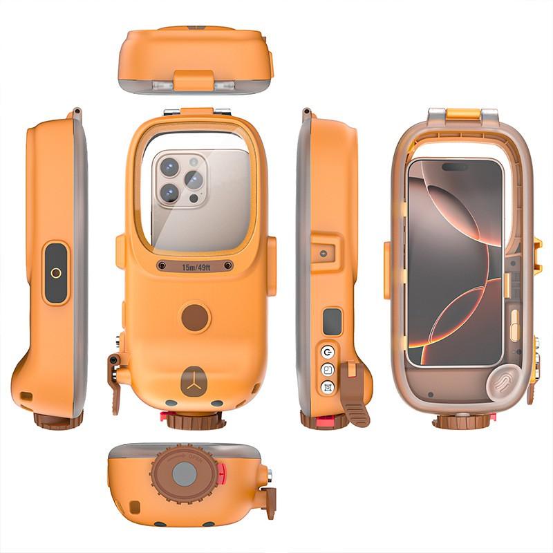Universal Waterproof Phone Case 15m Depth Diving Shockproof Outdoor Protection