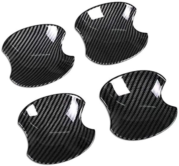 RAIZE Side Door Knob Under Cover Garnish Handle Protector Panel ABS Dress Up Scratch Prevention Exterior RAIZE 4PCS A200A/210A 11/2019~ (Carbon Tone)