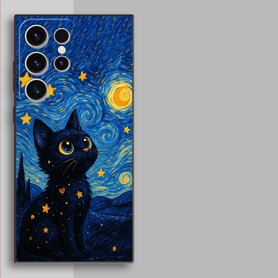 

Funda Phone Cover Case for Samsung Galaxy S26 S20 S10 S9 S21 FE Note 20 Ultra 8 9 10 S23 S24 Plus S25 Ultra Van Gogh Starry Galaxy S9