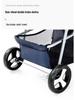 Foldable Lightweight Pet Stroller for Cats and Dogs - Four-Wheeled Design