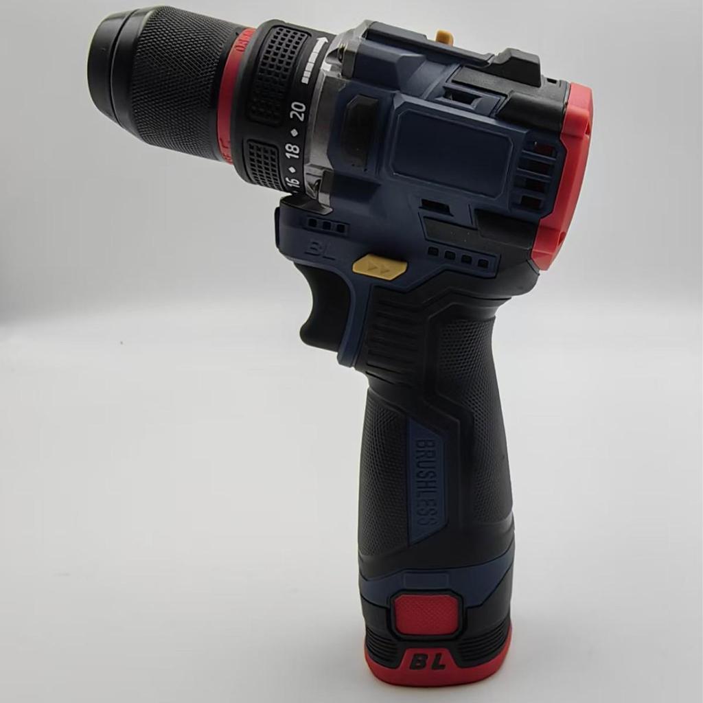 Multi-Functional Brushless Electric Drill & Screwdriver with Lithium Battery