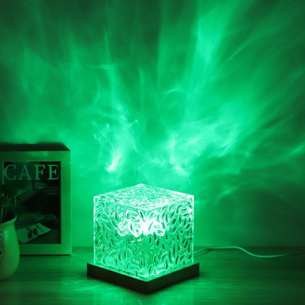 16-Color Northern Lights LED Projector Light Remote USB Powered for Bedroom Living Room and Party Decor Office Parties Weddings