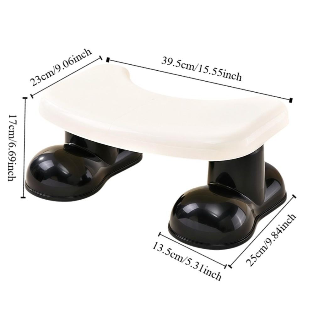 Plastic Toilet Stool Portable Toilet Gadget Comfortable Anti-Slip Seat Stool  Children