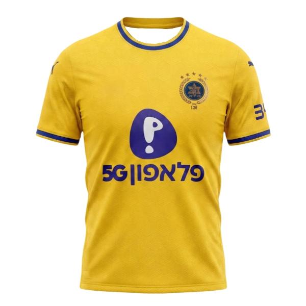 2026-27 Summer 3D Print Unisex Maccabi Tel Aviv Home Football Jersey Sports Quick-dry Breathable T-shirt Casual Family Kids Tees