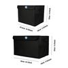Large Capacity Car Trunk Storage Bag Leather Organizer Box Accessories for Volkswagens CC RLINE Golf Sharan 7N Passat Polo Jetta