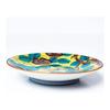 Washa no Kura Plate Stylish Kutani Ware Masterpiece Small Plate Old Kutani Aote Camellia Illustration Pottery Small Plate Serving Plate Brand