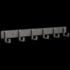 CaiKun No-Drill Aluminum Alloy Wall Hook Rack
