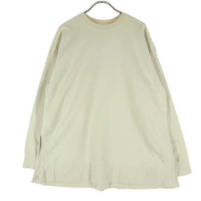 Mila Owen Long Sleeve Trainer F Ivory Sweatshirt 09WCT211521 Women Used