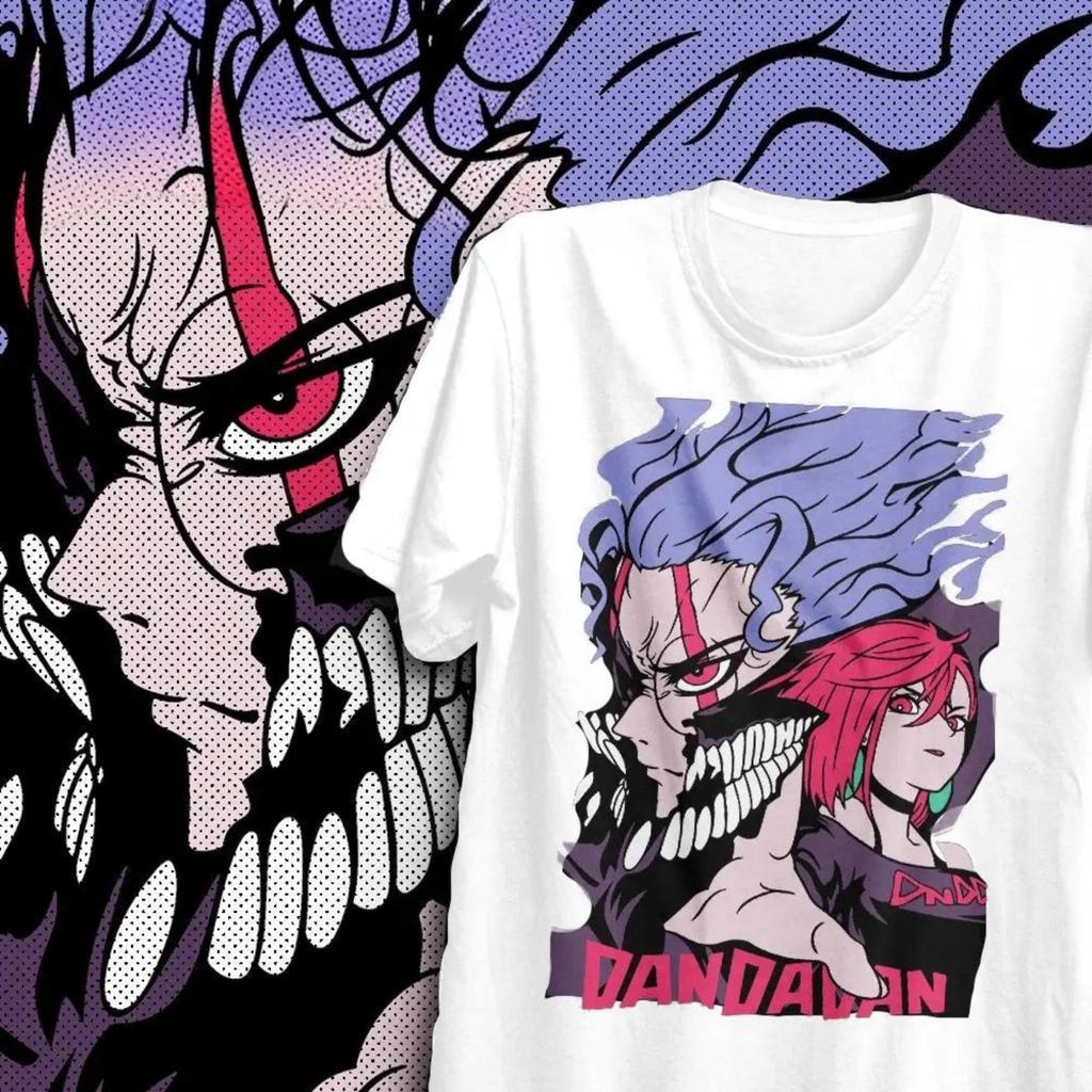 Neues Dandadan T-Shirt Japanischer Anime Manga Geschenk Exklusiv Herren T-Shirts Freizeitkleidung Sommermode Unisex Hiphop T-Shirts