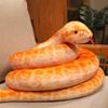 130~300Cm Like Real Colorful Snake Doll Stuffed Long Scary Animal Tongue Out Darkness Party Prop Decor Man Gift