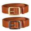 Casual Business Belt Luxury Metal Pin Buckle Belt Retro Waist Strap  For Man