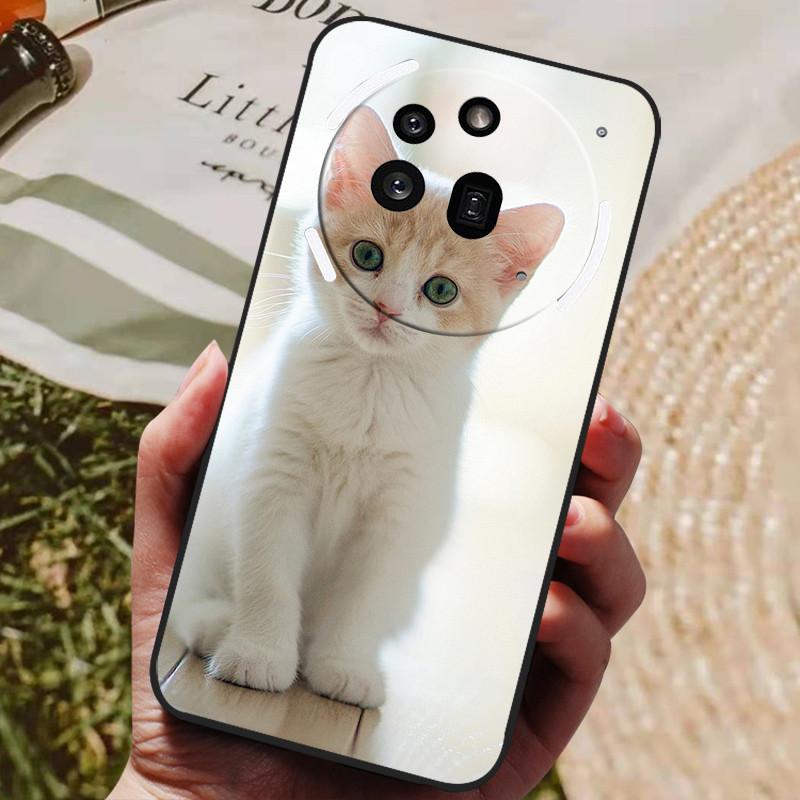 For Nothing Phone 3A Pro Case Phone3A Pro Cool Painted Silicone TPU Soft Cover for Nothing Phone 3A Pro A059P Cases Black Shells