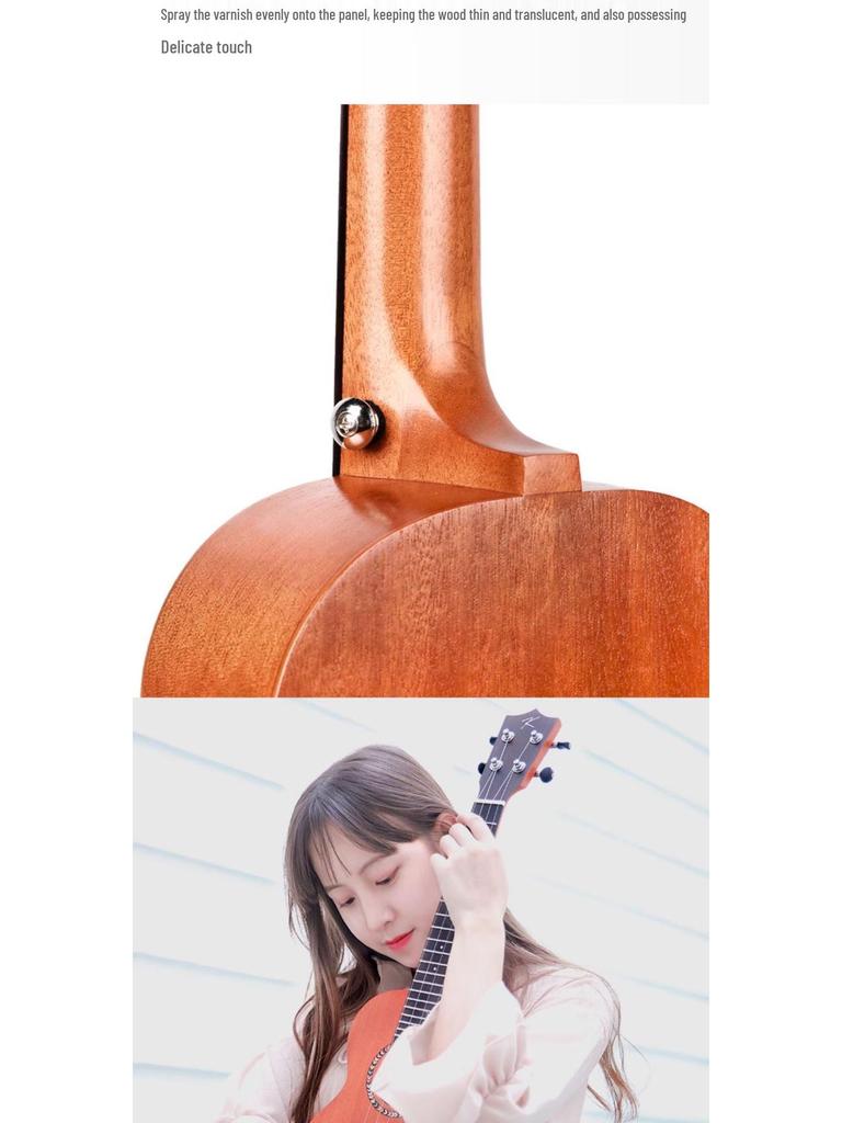 Kaka200 23" Professional Enya Ukulele for Beginner & Children