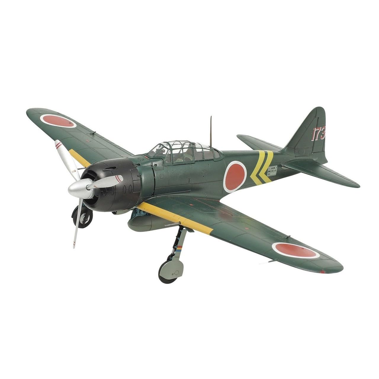 

Tamiya Warbird Collection 85 Japanese Navy Mitsubishi A6M Zero Carrier Fighter Type 22A Plastic Model Kit 60785 1/72 No. 22/Type