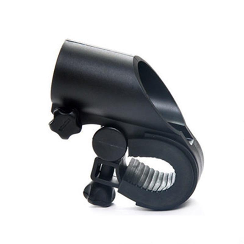 Bicycle Gun-Type Light Mount: High-Power Flashlight Clip for Mountain or Road Bikes