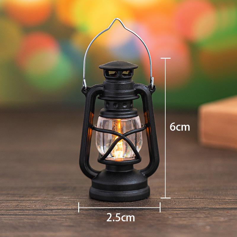 Vintage Pony LED Kerzenlaterne - Outdoor Weihnachts Kerosin Hurrikanlaterne