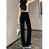 Commuter Versatile Straight Jeans Women's New Summer American Spice Girls High Waist Straight Slim-fit Floor Pants