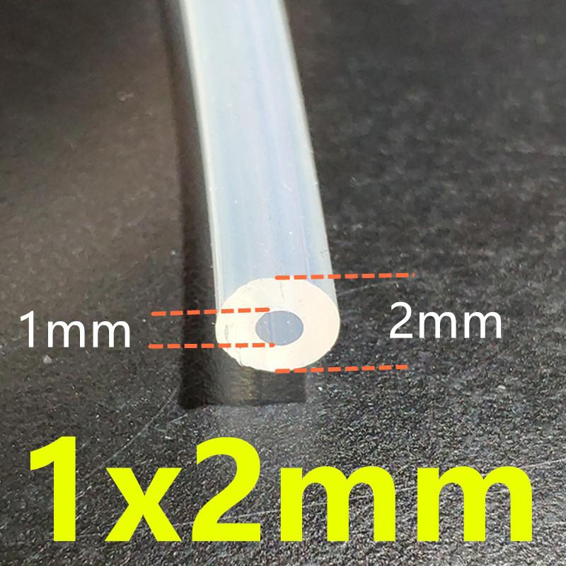 1 Meter 27 sizes 0.5mm to 12mm Food Grade Transparent Silicone Tube Rubber Hose Water Gas Pipe Dropshipping Sell At A loss