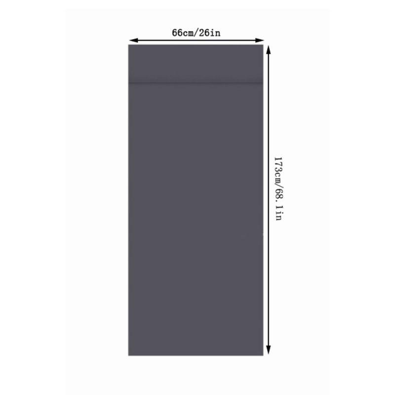 Солнцезащитная и теплоизоляционная светонепроницаемая штора для двери 66*173cm