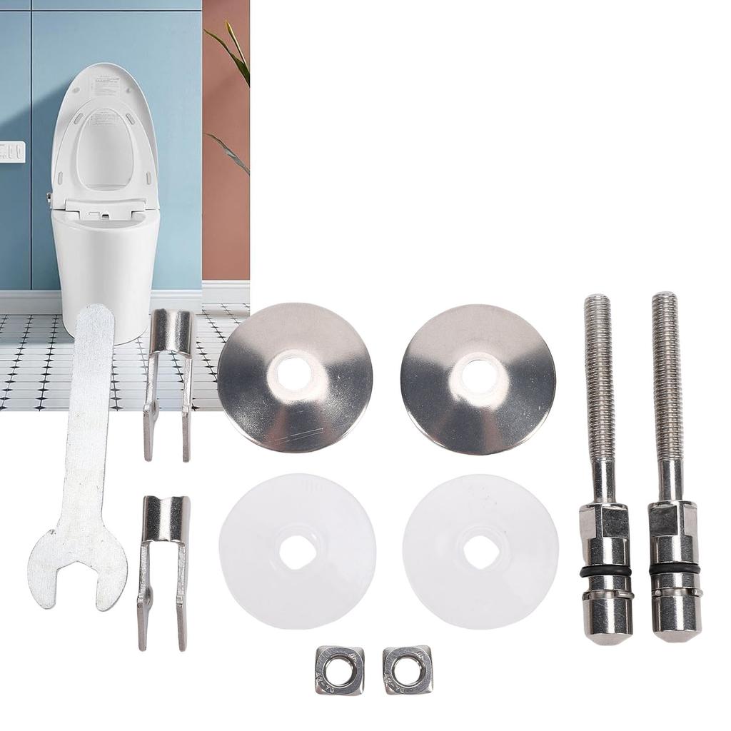 WC   Upevňovací závěsný set Vhodný pro LUVETT WC Nerezová ocel M6 71,5mm Závěs víka WC Upevňovací držák pro výměnu a opravu