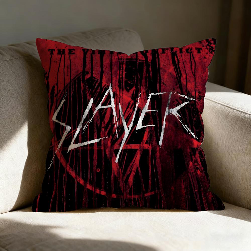 Rock Punk S-Slayer Pillow Case Pillowcase, Double-Sided Printed, Sofa Cushion, Bedroom Headboard Pillow