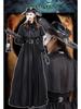 Steampunk Medieval Plague Doctor Costume with Raven Bird Beak Mask