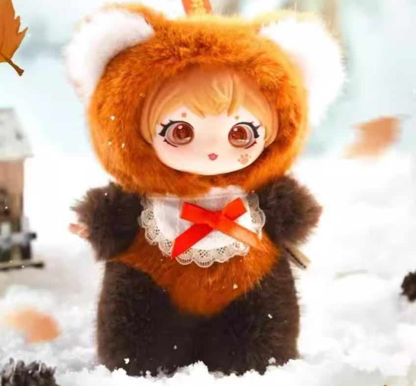 New Ziyuli Animal Party Series Anime Figure Guess Bag Pendant Decoration Kawaii Fashion Doll Toy Girl Surprise Gift