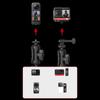 Shockproof Designings Action Camera Handlebar Mount Easily Installable Handlebar Mount for Secure Camera Mounting