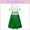Fairy Tail Wendy Marvell Cosplay Costume For Anime Role Play With Spandex Material For Women