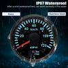 200km/h 120km/h 60 km/h Waterproof 52MM GPS Speedometer Speed Odometer with Antenna 7 Colors Light Universal For Car Boat Marine