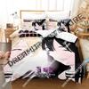 3D Print Magical Girl Site Anime Bedding Set Twin Queen King Full Size Duvet Cover Pillowcase Bed boys girls Adult Home Textiles