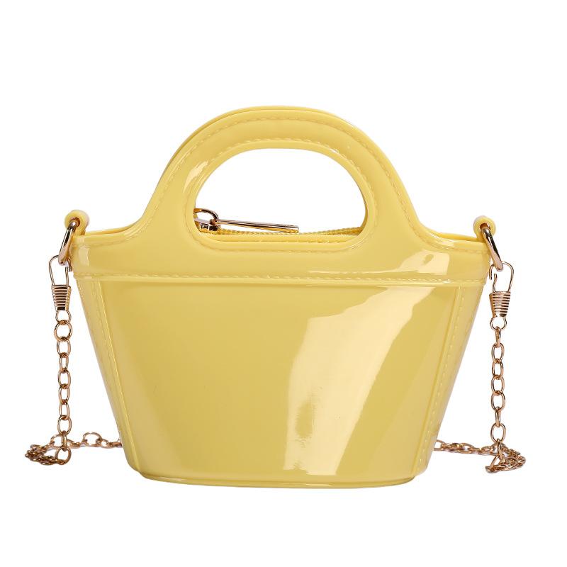 Mode Tragbare Eimertasche Damen Neue Glänzende Schulter Messenger Bag