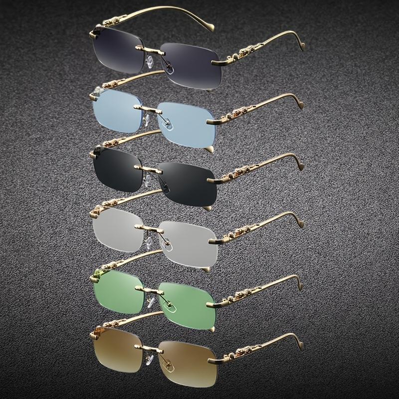 

6 шт. Мужские и женские классические ретро декоративные очки, повседневные, маленькая коробка, легкие очки