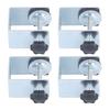 4lots Woodworking Jig Steel Drawer Panel Clip Drawer Front Installation Clamps for Cabinet Door Stability In All Room